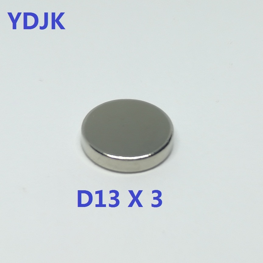 10 Stks/partij Neodymium Magneet 13*3 Disc Sterke Mm Zeldzame Aarde Permanente Magneet 13X3 N35 Ndfeb Magneten 13 X 3 Voor Speaker