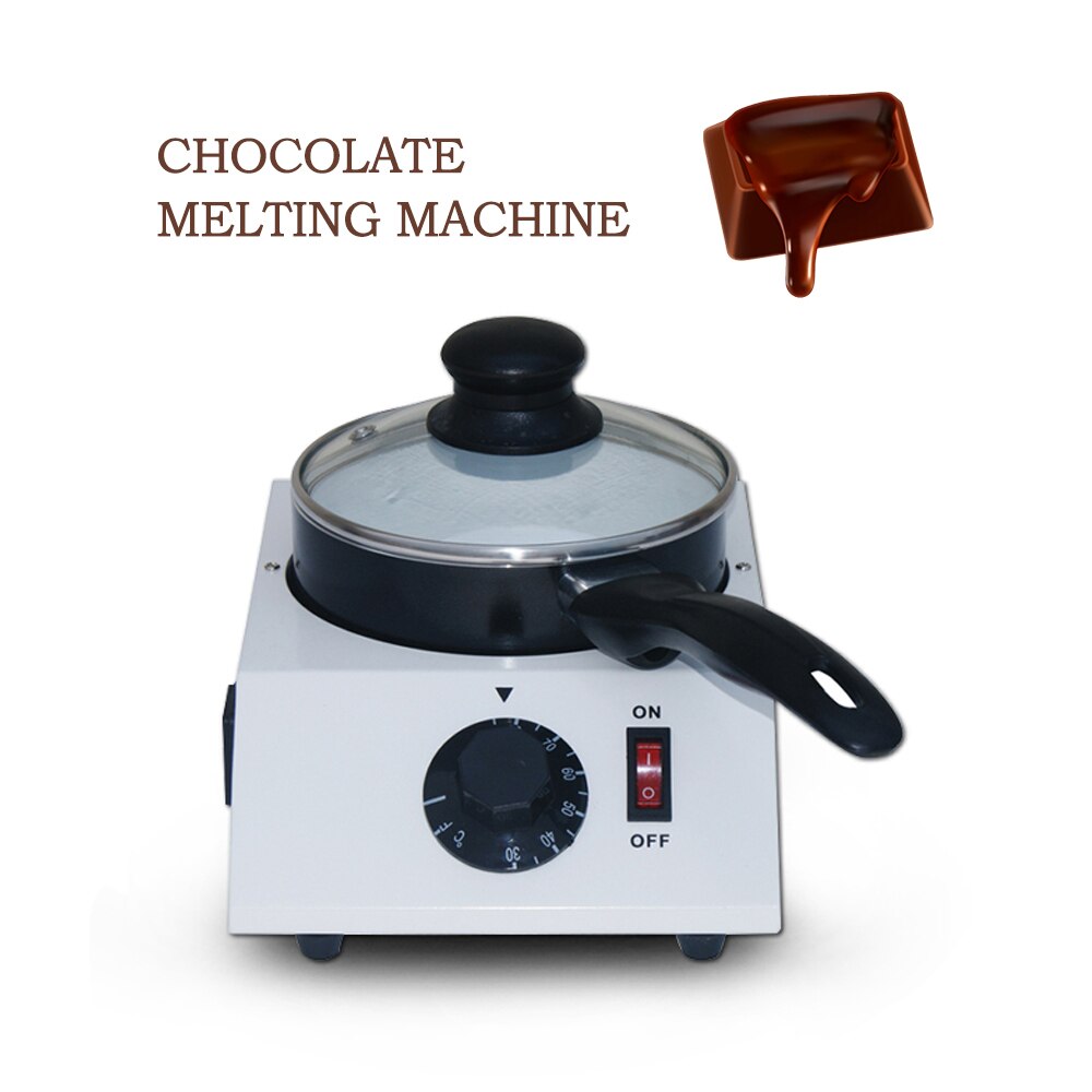 ITOP 1 Pcs Melting Pot For Electric Chocolate Cheese Melting Machine Non-Stick Pot Tempering Cylinder Melter Pan