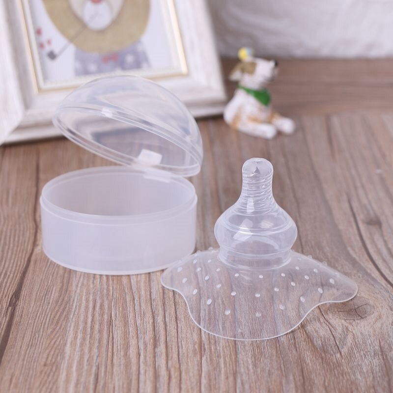 Breast Pump Food Grade Silicone Manual Partner Mom Baby Milk Feeding Suck Nipple Massage Breastfeeding Original Cushion