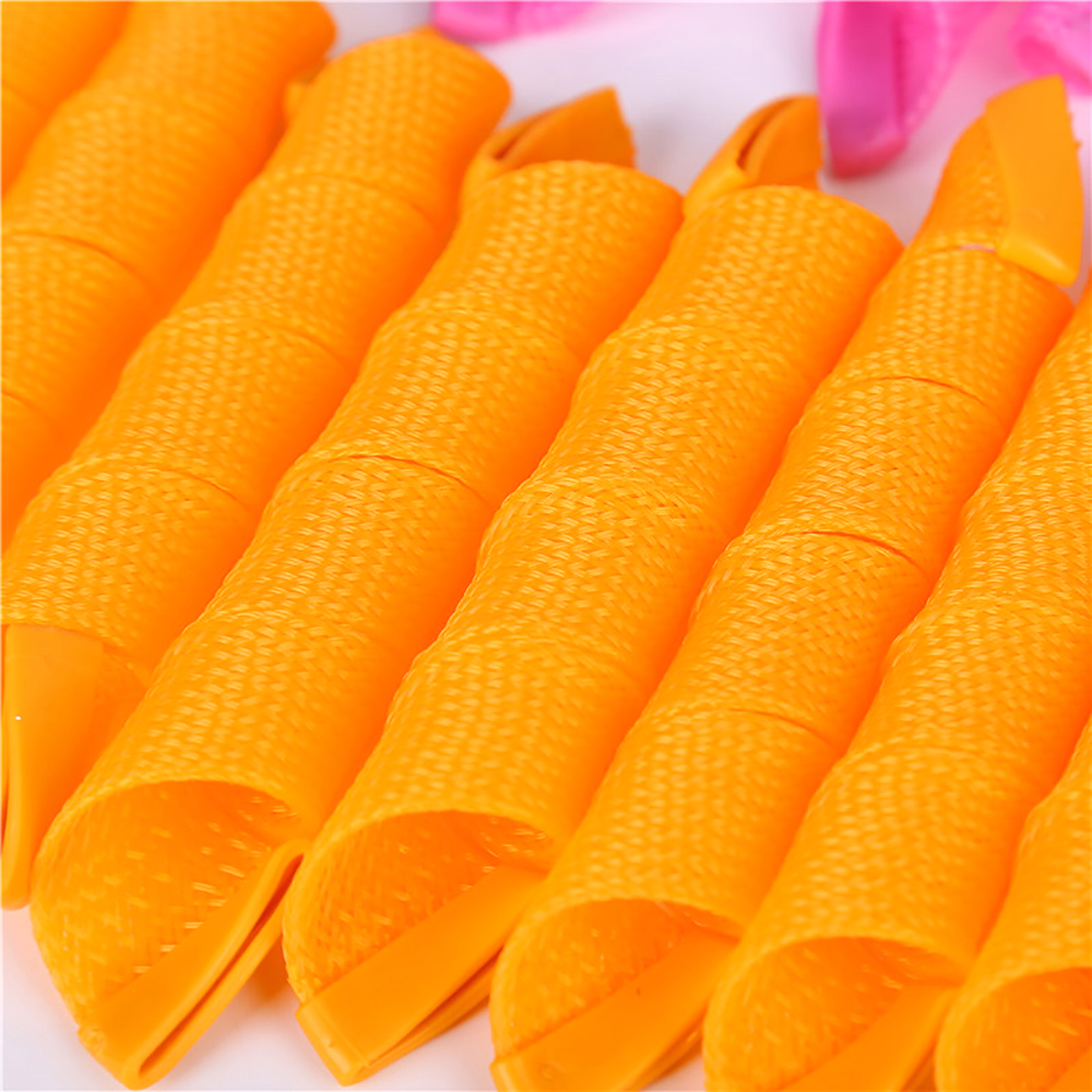 Rulos mágicos para rizos en espiral, Kit de peinado sin calor para cabello largo, 40 piezas (45/50/55cm), la mayoría de los tipos de peinado