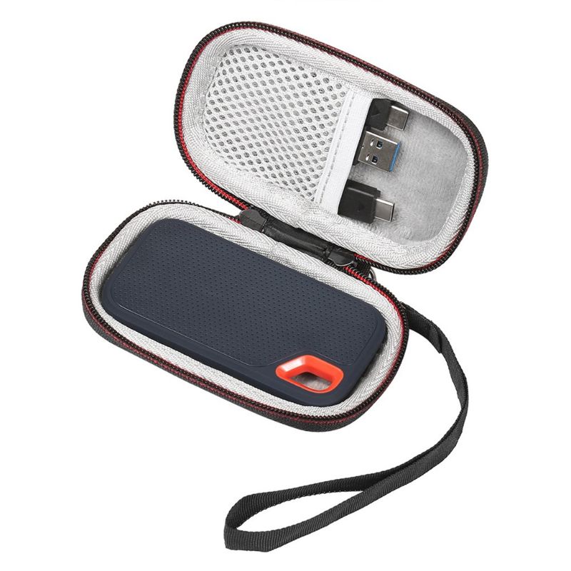 Hard Carry Case Storage Bag Pouch for San Disk 250GB/500GB/1TB/2TB SSD SDSSDE60