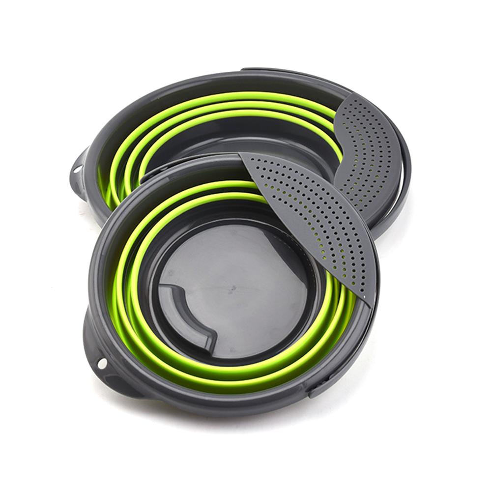 Secchio pieghevole in silicone pieghevole grande capacità Washabe pesca campeggio auto cucina bagno giardino esterno secchio per irrigazione