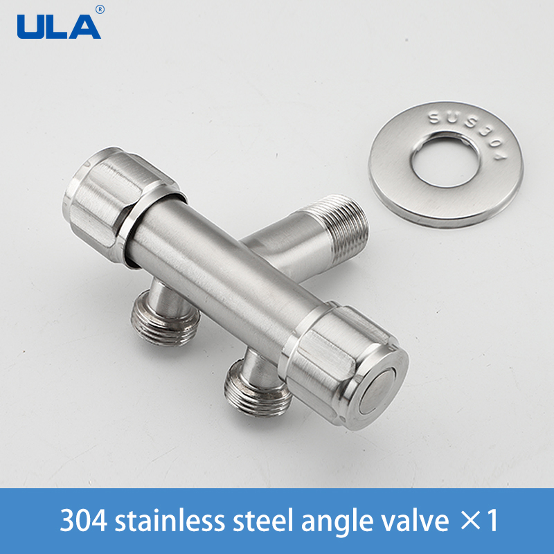 Ula Hoek Klep 1/2 Hoek Ventiel 2 Manier Of Eenrichtingswater Ventiel Muur Douche Omleiding Ventiel T Klep Driehoek Ventiel Bad Accessoires