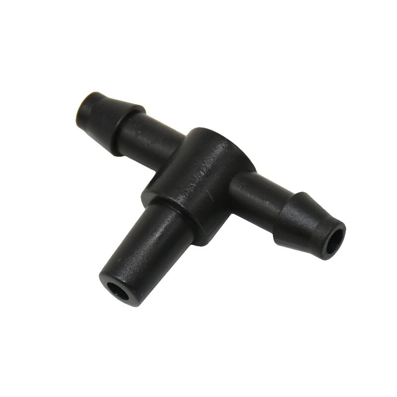 Hageslange munnstykke kobling 1/4 "  til 6mm tee kobling tåke munnstykke t type vann splitter beslag 25 stk.