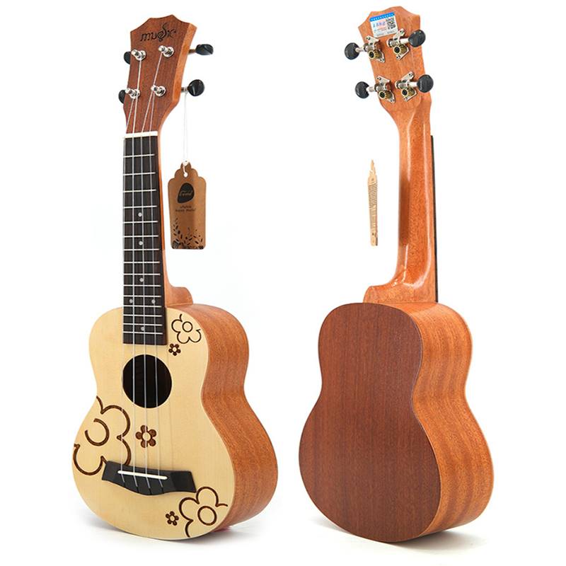 21 inch 15 Frets Soprano Ukulele Concert Tenor Uke 4 Strings Ukelele Mini Guitarra Hawaiian Guitar Acoustic Musical Instruments