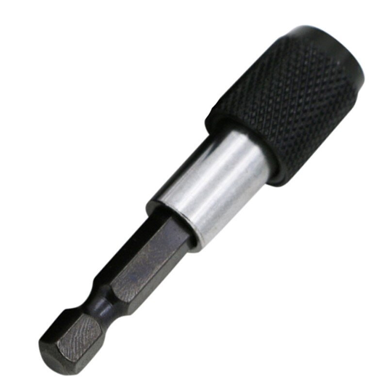 1 pc 1/4 60mm tige hexagonale à dégagement rapide vis autoperçante tournevis magnétique porte-embout 40AT17