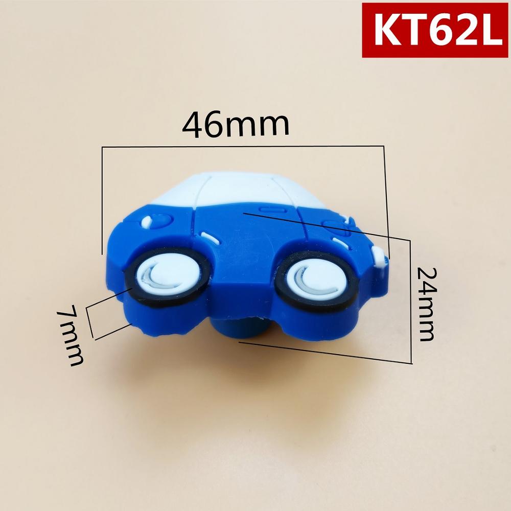 Wonzeal Meubels Enkele Cartoon Kinderen Knoppen Soft Rubber Ladeblok Dresser Deur Handles Pulls Knoppen Kids Furniture Knoppen