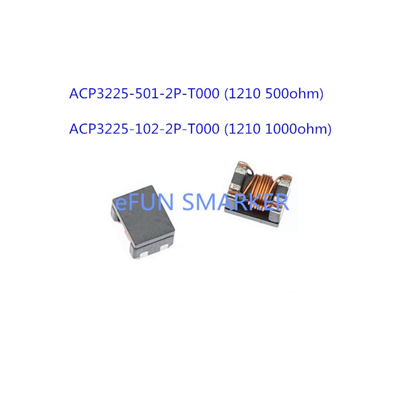 10 stücke Induktivitäzehn, Spulen ACP3225-501-2P-T... – Grandado