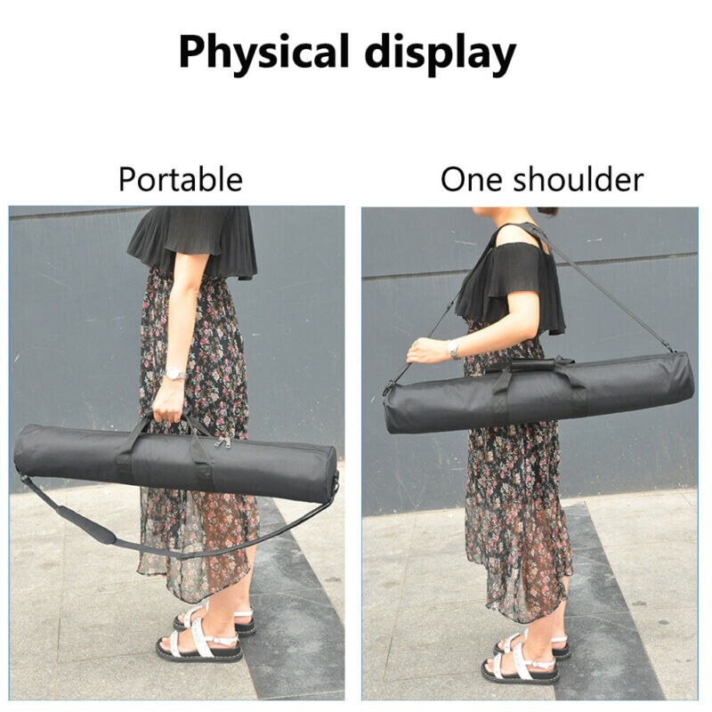 55cm 60cm 65cm 100cm polstret stropp kamera stativ bæreveske lys stativer fotograferingsutstyr til reiseveske