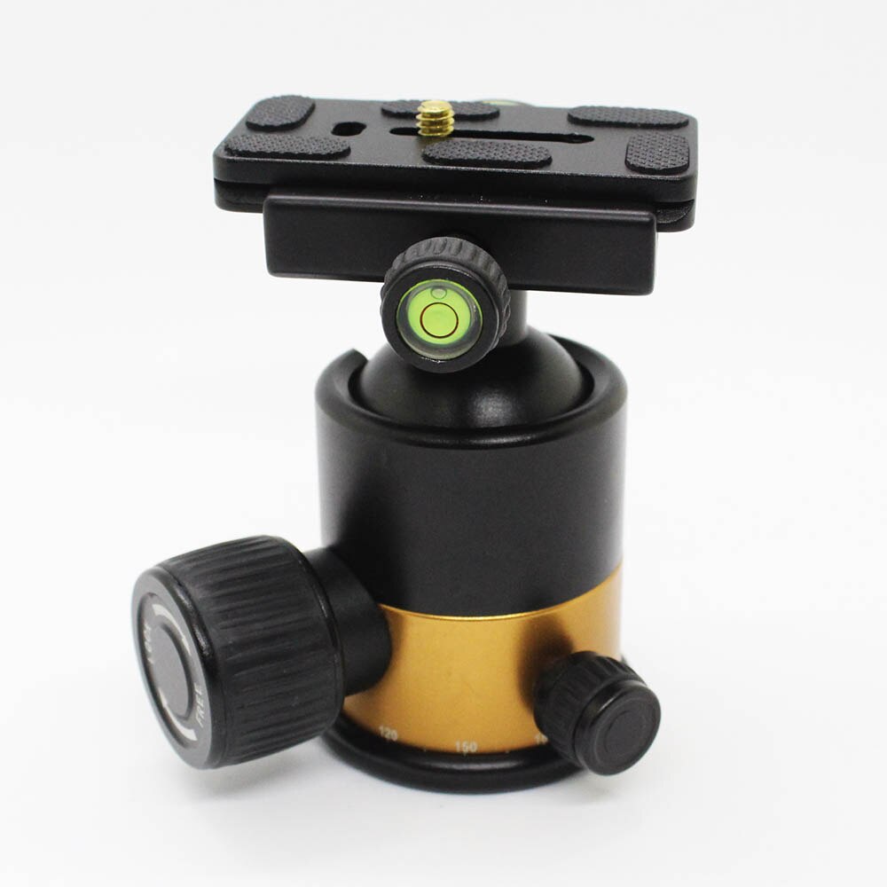QZSD Q10 Professionelle Aluminium Kugelkopf/Stativkopf Mit Schnell Freisetzung Platte Max zuletzt 15 KG 45mm Ball Dia Für Benro Manfrotto