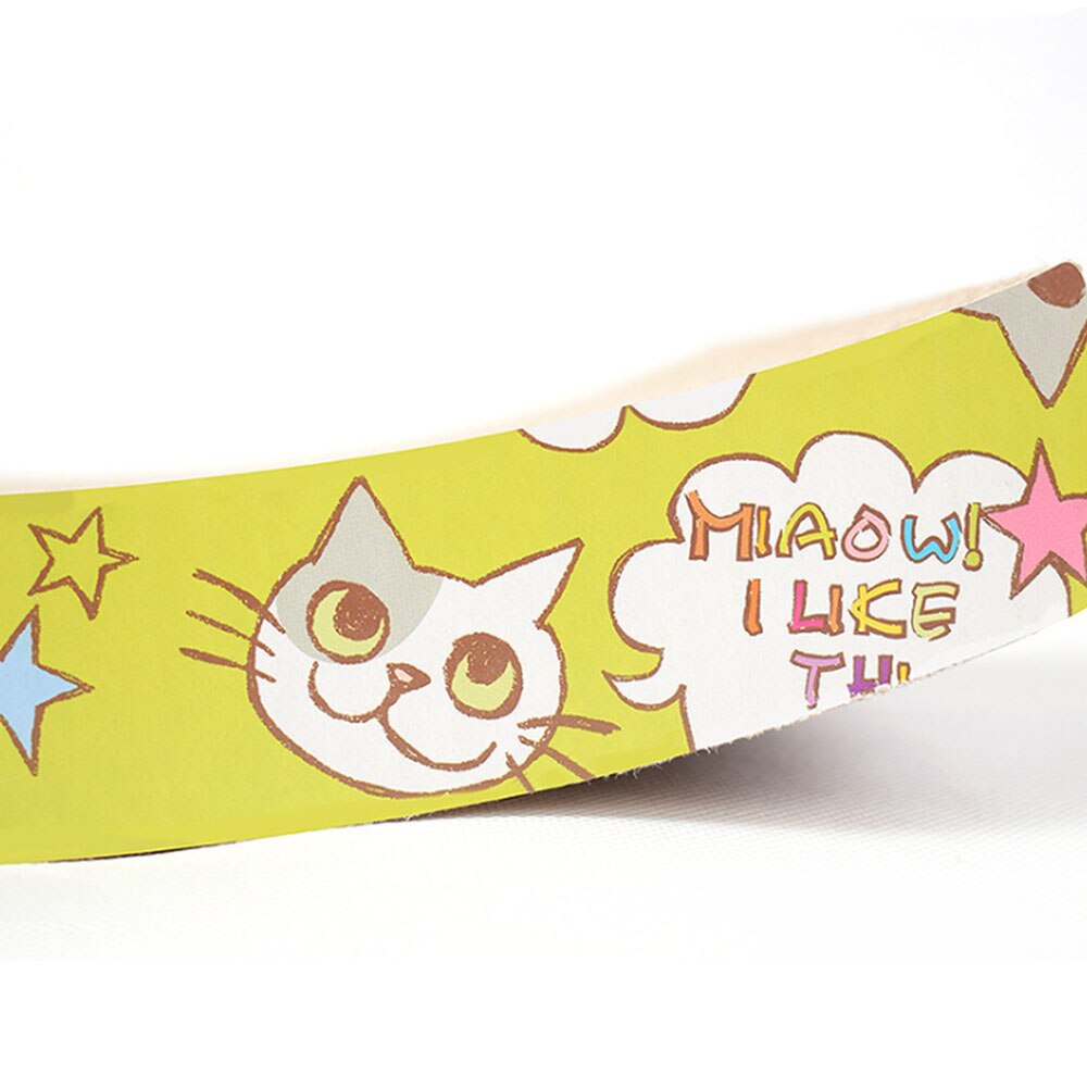 1PCs Kat Speelgoed Kat Krasraad Pad Krassen Berichten Kitten Papier Pad M Vorm Katten Slijpen Nail Schraper Mat matras