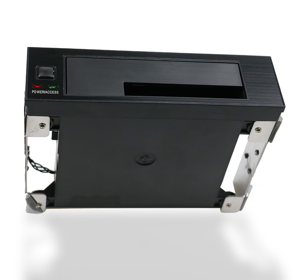 Internal Single Bay Mobile Rack Enclosure With LED Indicator Light Support -swap For 2.5 3.5 Inch SATA HDD SSD Fit PC