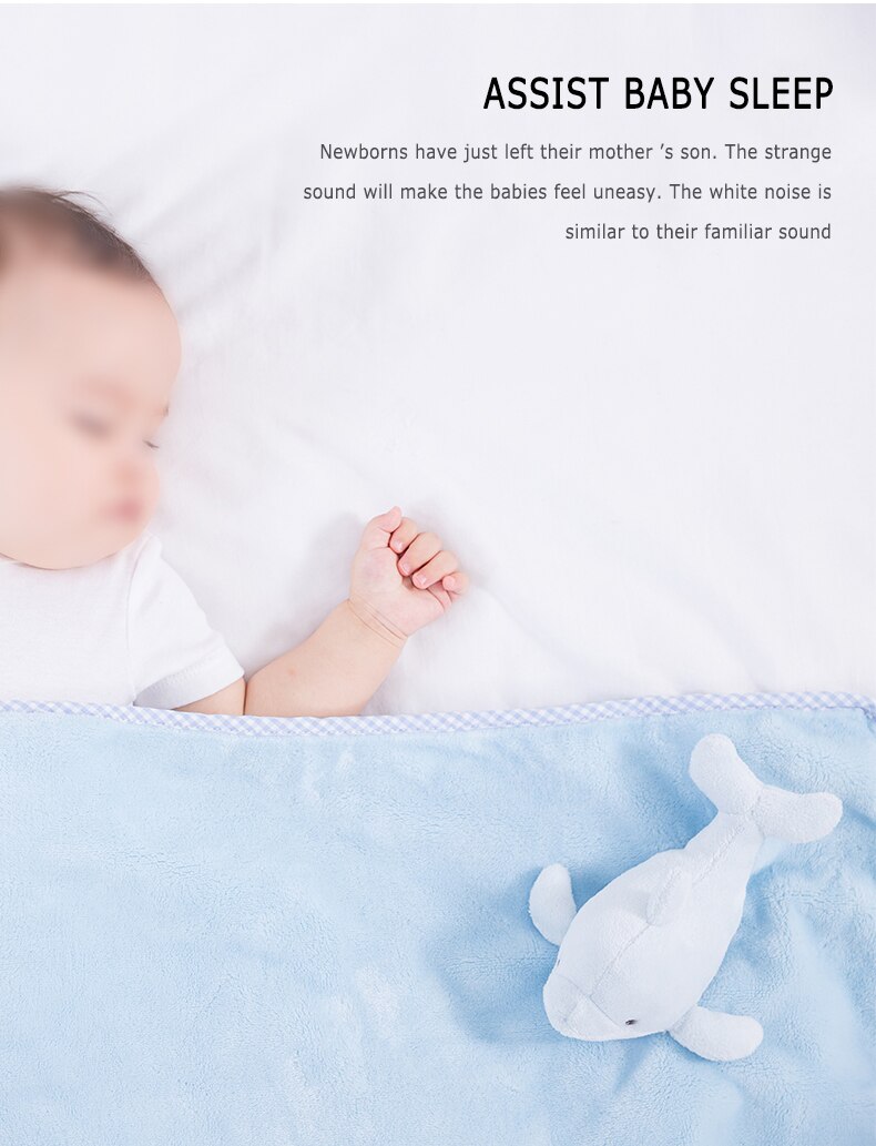 Poratable Kinderen Muziek Slaap Steun Apparaat Baby Pasgeboren Rustgevende Slaap Apparatuswhite Noise Machine Slaap Voor Baby