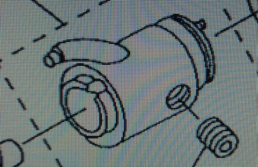 Industrial Sewing Machine for Juki spare part for a juki buttonhole machine LH790137-29652 13729652 HOOK SLEEVE CONNEC