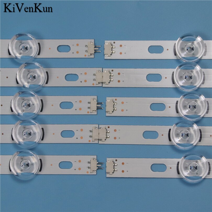Nueva tira de luz de fondo de TV LED 6V lámpara para LG 50LB650V 50LB631V 50lb652v-za ZE ZL INNOTEK DRT 3,0 50 "Kit de lentes de barras HD LED 10 bandas