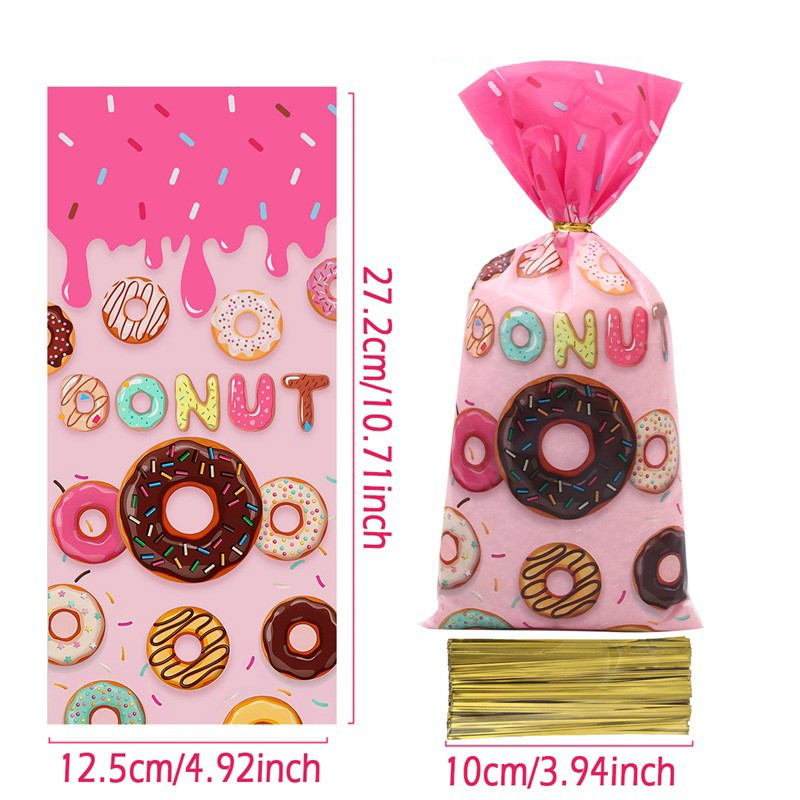 Bolsas de unicornio para dulces, 25/50/100 piezas, embalaje de , decoración de de cumpleaños, bolsa de para niña, suministros de cumpleaños para Baby Shower: Gris oscuro / 5x5x5 cm