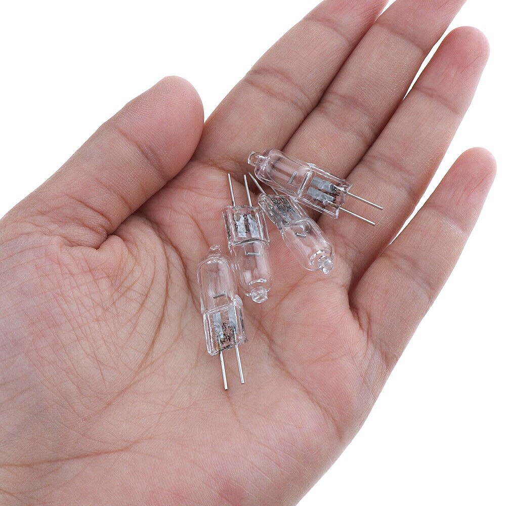 20x mini  g4 energibesparende wolfram halogen jc type pærer lampe  dc12v 20w g4 spotlight til krystal lysekrone halogen lamper