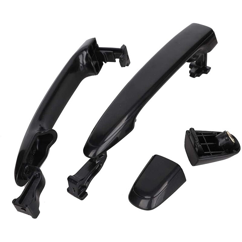 2PCS Outside Exterior Sliding Black Door Handle for 69213-08020 Toyota Sienna Left Driver Side Right Passenger Side