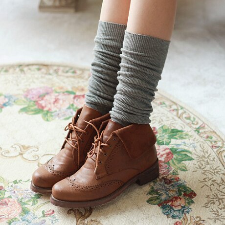 Skin Comfortable Leg Covers Stepped Foot Non-slip Calf Arthritis Protector Autumn And Winter Thickened Warm Leg Guards: 5