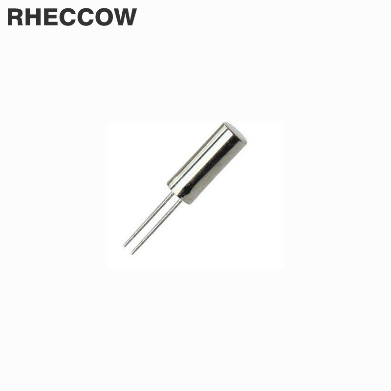 Rheccow cylindrisk 2 * 6mm 32.768 khz kvartskrystal 32768 passiv oscillatorkrystal