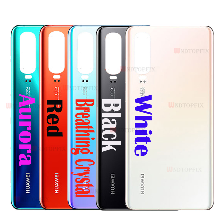 For Huawei P30 Back Battery Cover ELE-L09 L29 Rear Glass Door Housing Case For Huawei P30 Pro VOG-L04 Battery Cover