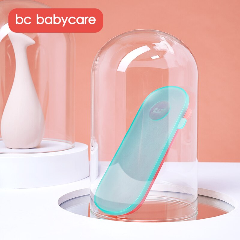 Bc babycare bærbar babyservice opbevaringsboks rejse babyer spædbørn småbørn ske gaffel opbevaringstaske pp opbevaringsbeholder: Grøn
