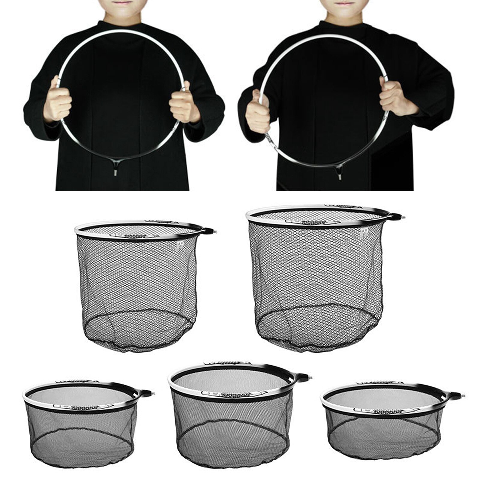 Replacement Fishing Net - Fishing Landing Net Titanium Alloy Lightweight and