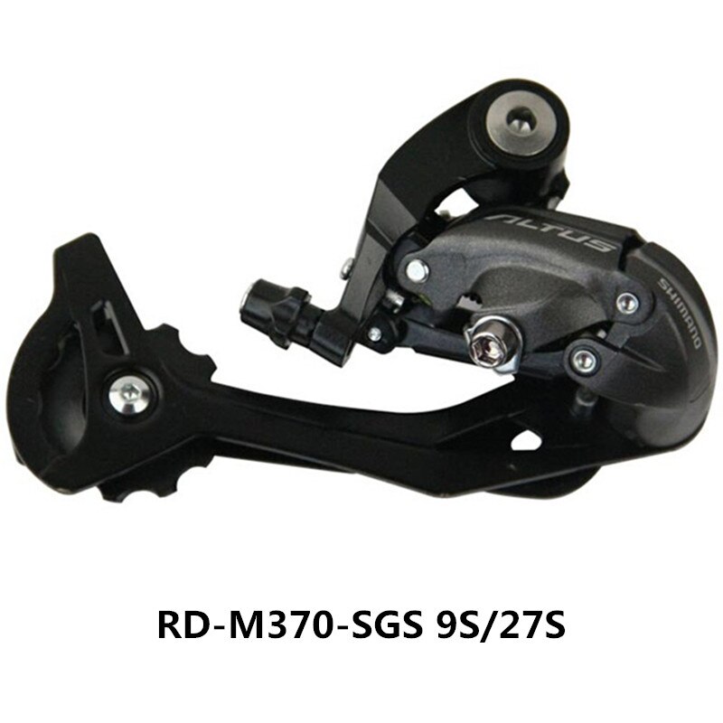SHIMANO ALTUS SL-M370/RD-M370/FD-M370 9/27 velocidad de bicicletas de montaña frente de cambio de tres piezas