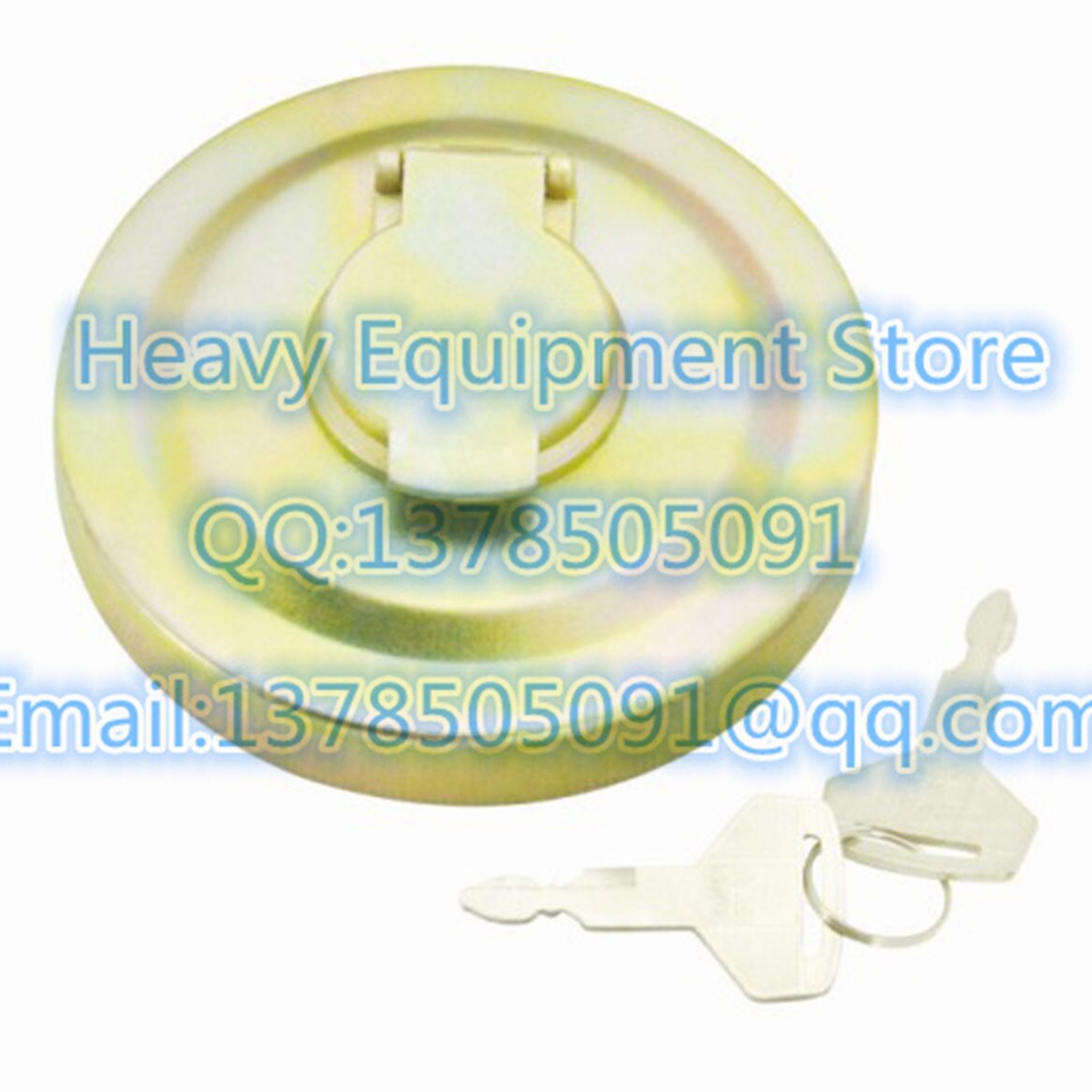 colorful fuel tank cap with 2 key oil cover for Kobelco excavator YN20P01034P1 2444R1047 2246U260F1