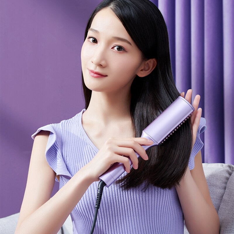 Xiaomi Showsee Straight Hair Comb High Concentration Anion Constant Temperature Hair Care Automatic Power Off Fast Heating
