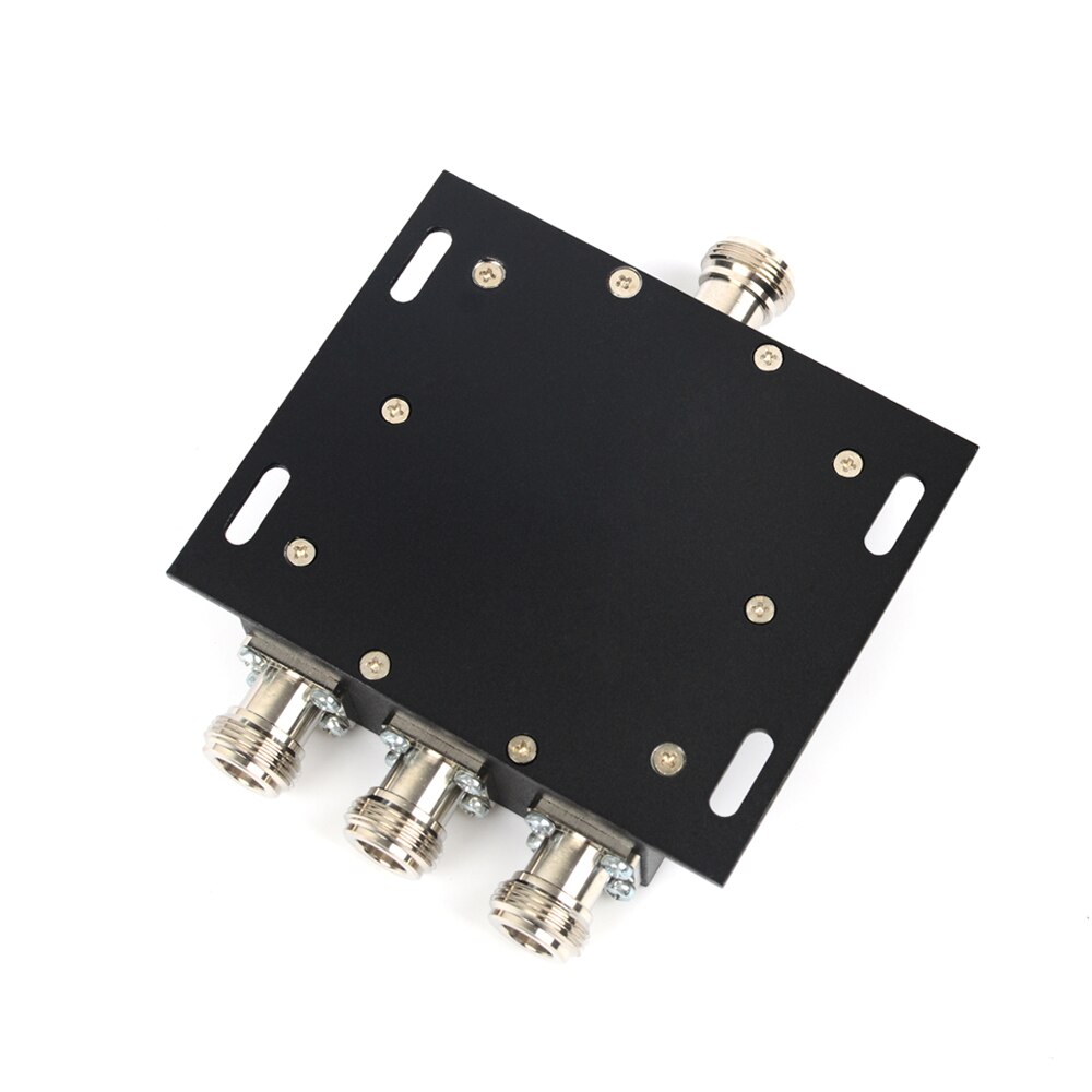 3 Way UHF 400-500MHz Antenna Power Splitter 50W Two Way Radio Repeater Power Divider with N Female connectors