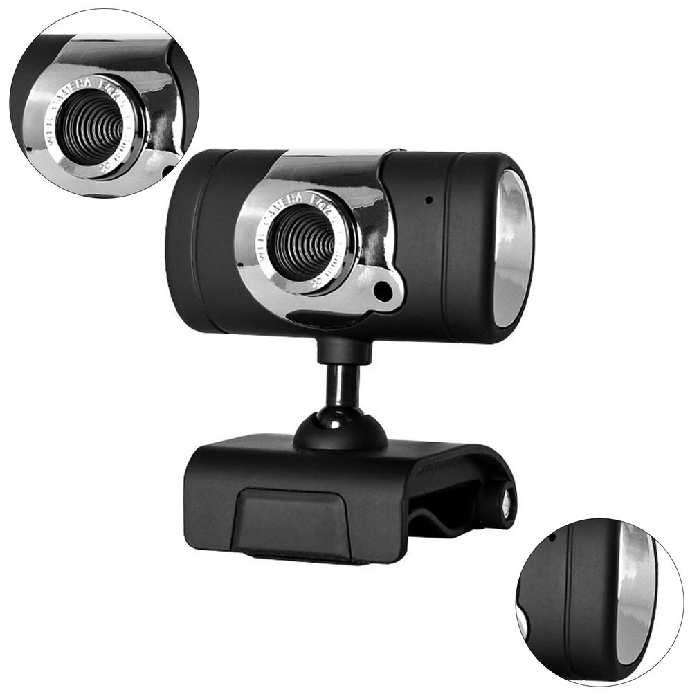 HD cámara Web con micrófono PC Mini USB 2,0 cámara Web cámara de grabación de vídeo de alta definición con 480P para ordenadores PC portátil de escritorio