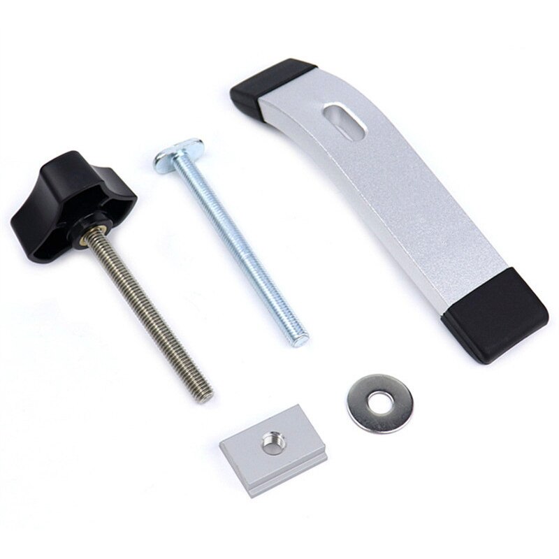 Placa de carpintería, Bloque de Prensa, tornillo T, mango deslizante, canaleta especial para carpintería, ranura T