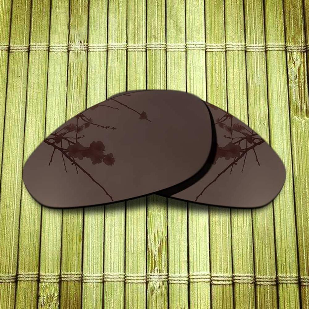 Polarized Replacement Lense For-Oakley Straight Jacket 1999 Sunglasses Frame True Color Mirrored Coating - Options: Brown