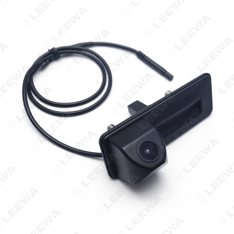 LEEWA Speciale Auto Achteruitkijk Kofferbak Handvat Parking Camera Voor Skoda Octavia ~ # CA2852