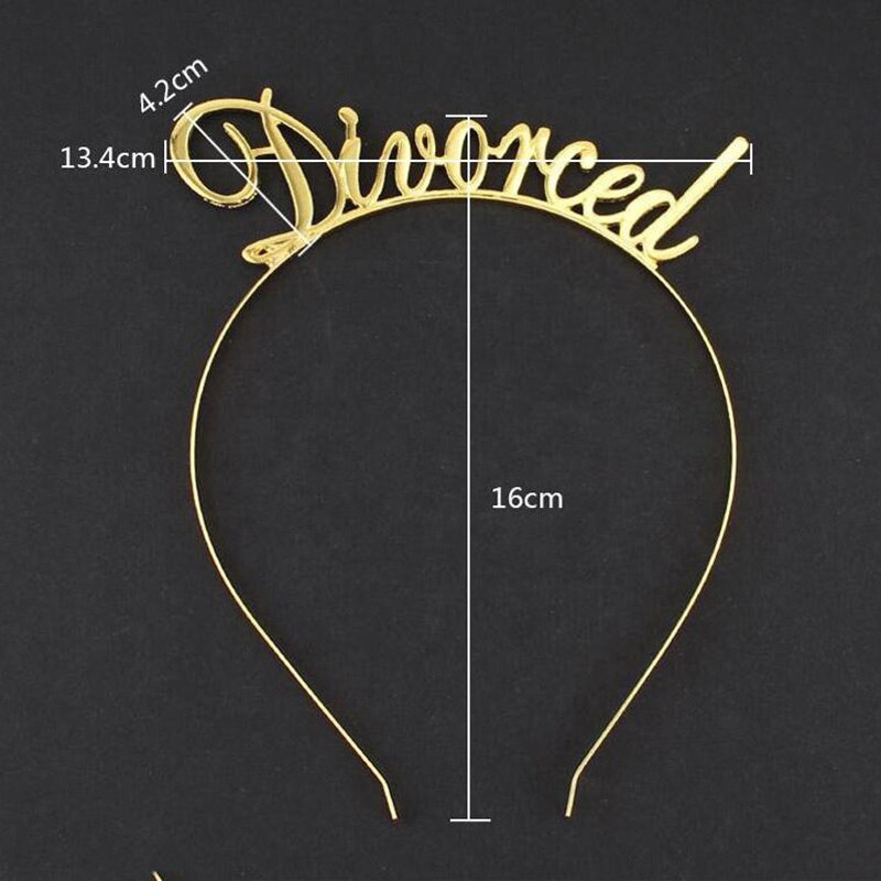 Just Divorced sash crown Tiara headband Single Ladies Party Decoration Supplies Goodbye Party Photo Prop Funny 