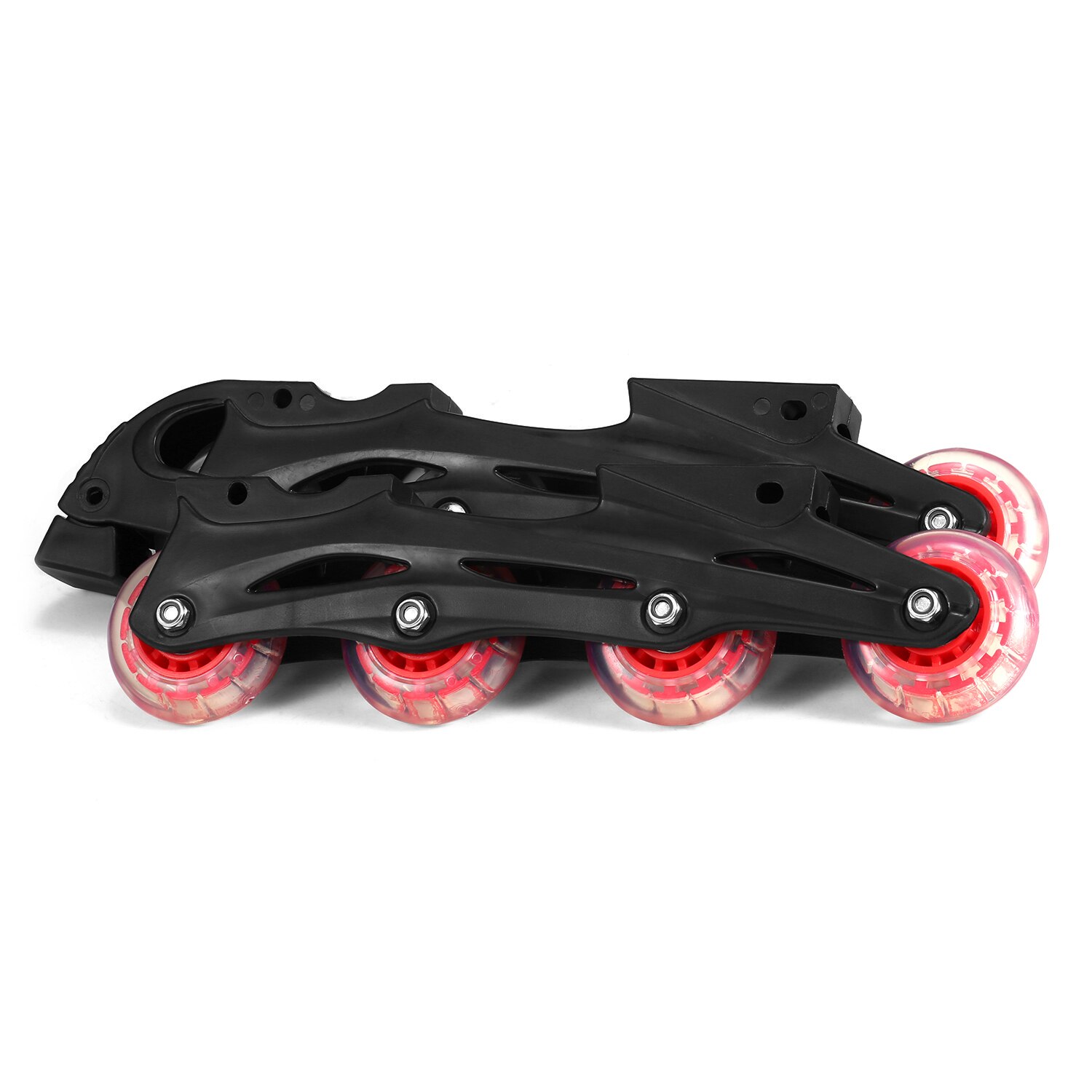 Roller Skates Shoes For Kids Students Adult,2 In 1 Multi-Purpose Shoes,Boys Girls Roller Skates With Double Row Roller Shoes Outdoor Sports Choice,Pink-33EU