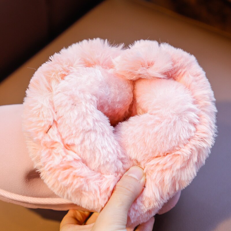 Big Kids Boots Warm Plush Children Shoes Girls Winter Princess Snow Boots Size 31 32 33 34 35 36 37 38 39 40