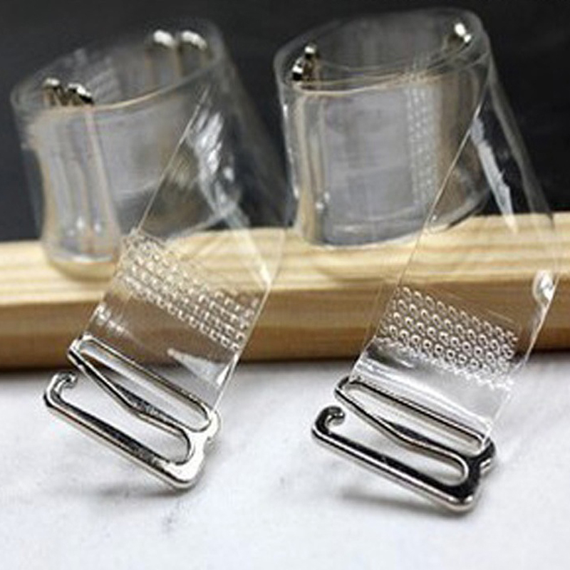 3 Paar Vrouwen Bh-bandjes Riem Vervanging Jacquard Bloemen Intieme Ondergoed Vrouwen Verstelbare Brasserie Schouderriem Lingerie: clear