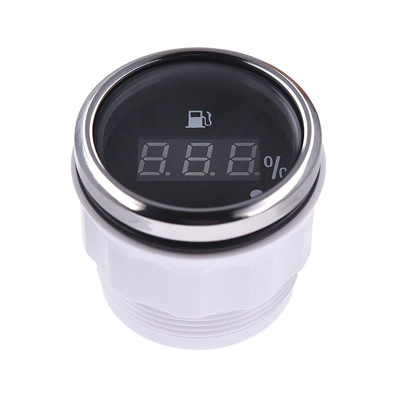 Indicatore di livello del carburante digitale impermeabile 52mm per auto indicatore di livello per motore moto camper barca con allarme