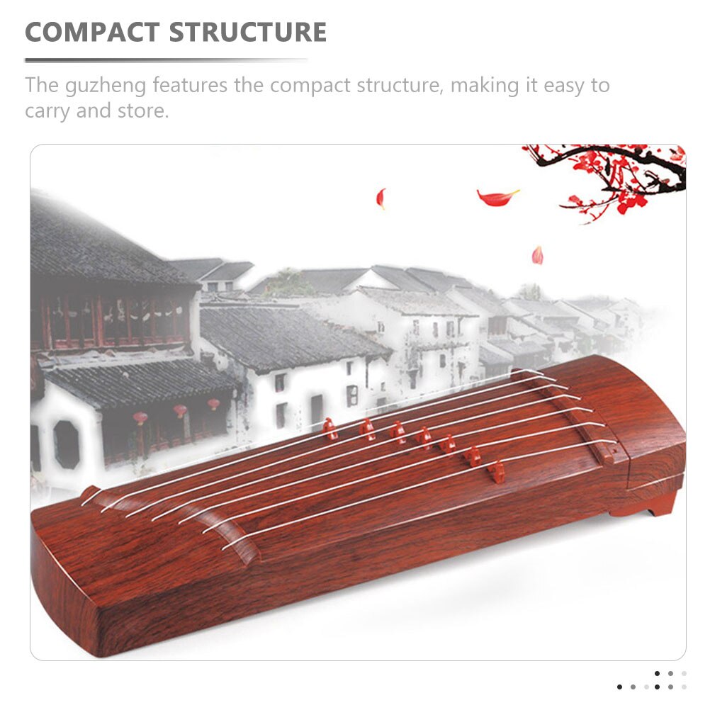 Beginner Chinese Guzheng Instrument Exquisite Practice Guzheng Practice Instrument Practice String Instrument