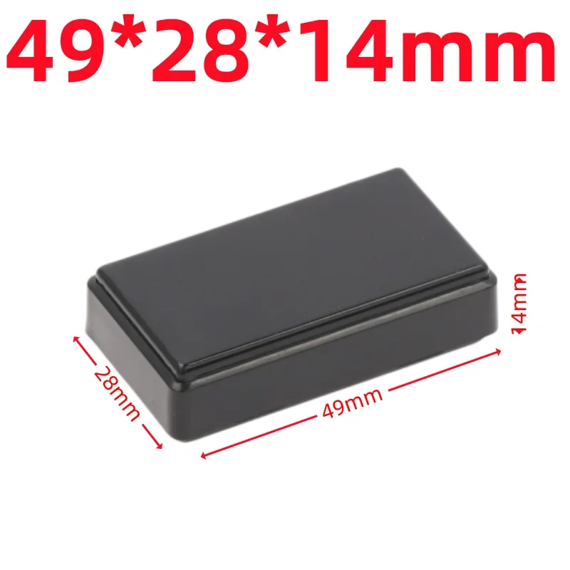 1pc Waterproof Black/white Housing Instrument Case ABS Plastic Project Box Storage Case Enclosure Boxes Electronic Supplies: Pink
