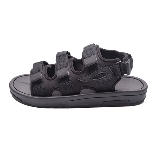 Zapatillas deportivas negras bonitas romanas de malla, Zapatos de nativo , sandalias de gladiador de verano para hombre a la con Puntera abierta: 44