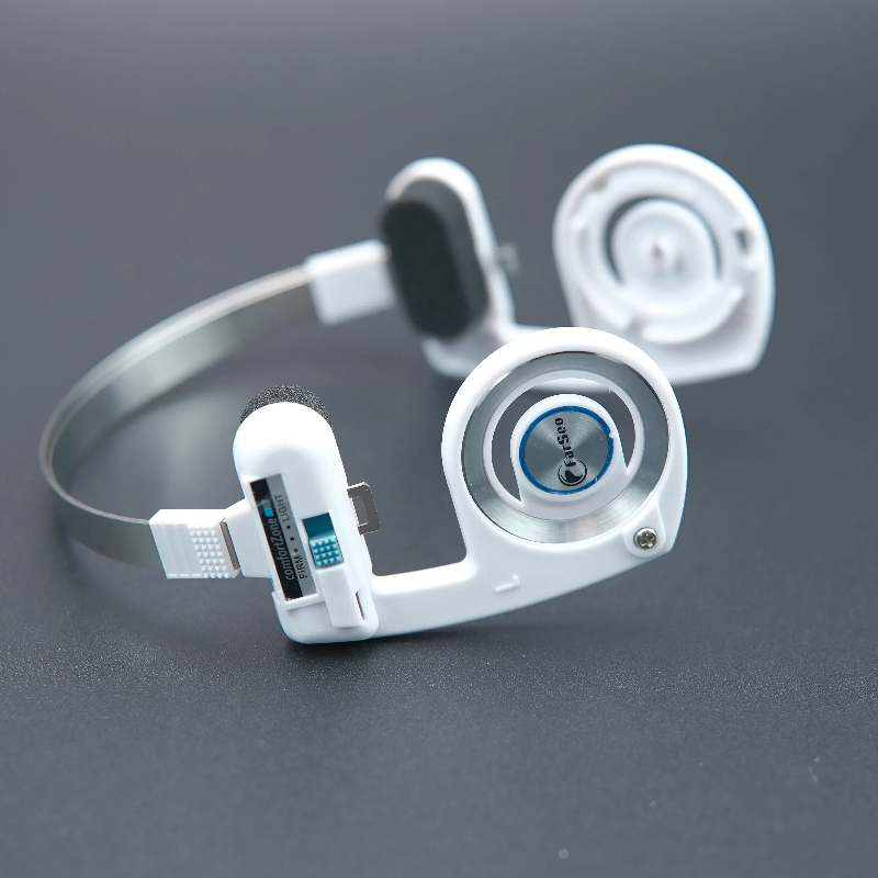 Farsoo portable pro reparationstillbehör för koosso headband kompatibel med ksc 75 ksc 35 pp hörlurar högtalarelement: Snö