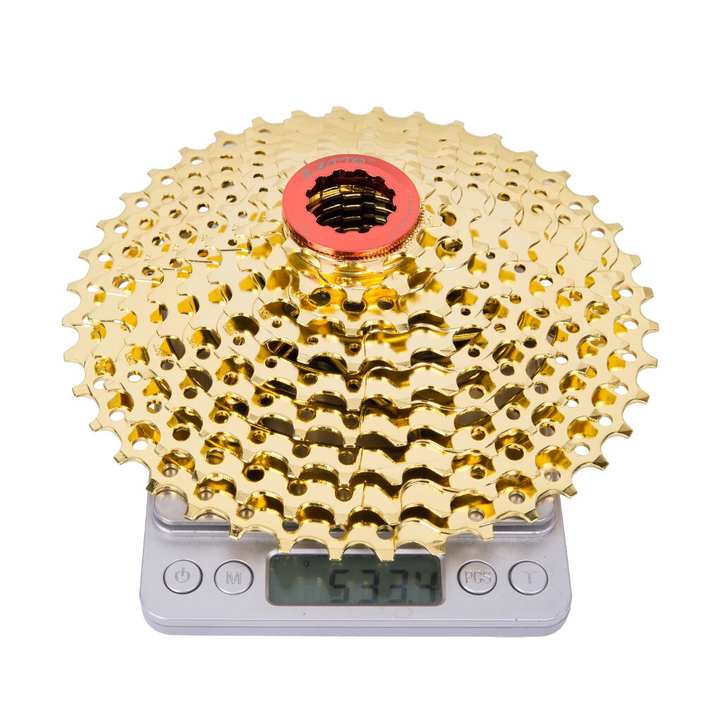 Large Flywheel Golden Cassette Flywheel Climbing Flywheel Tooth Compatible Mountain Bike Truck Gear Mountain Bike Accessories
