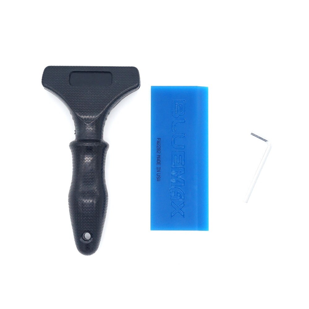 20cm*13cm bluemax gummihandtag skrapa vattenskrapa bil bil fönster nyansfilm installation skrapa verktyg tillverkade i usa