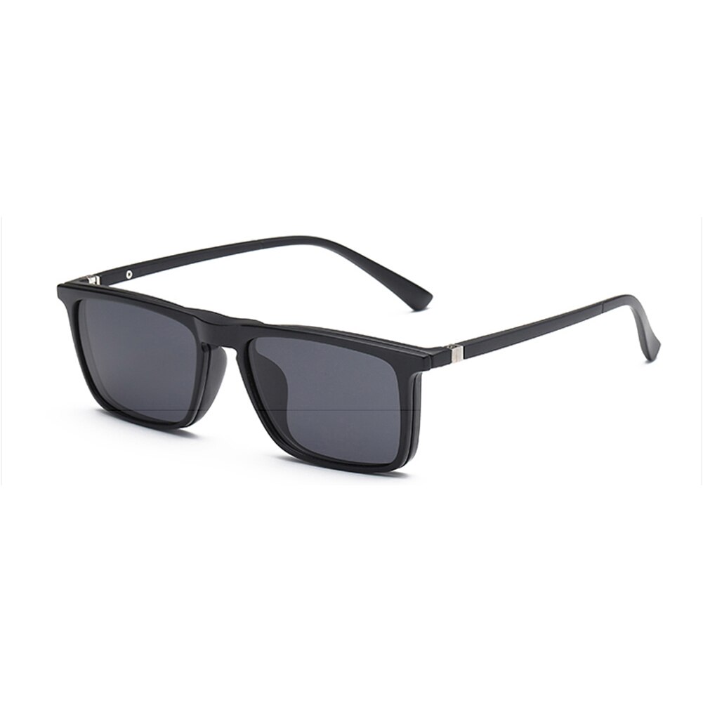 Magnet Polarisierte Sonnenbrille Polaroid Clip Gespiegelt Clip auf Sonnenbrille Clip auf gläser Männer Nach Rezept Myopie