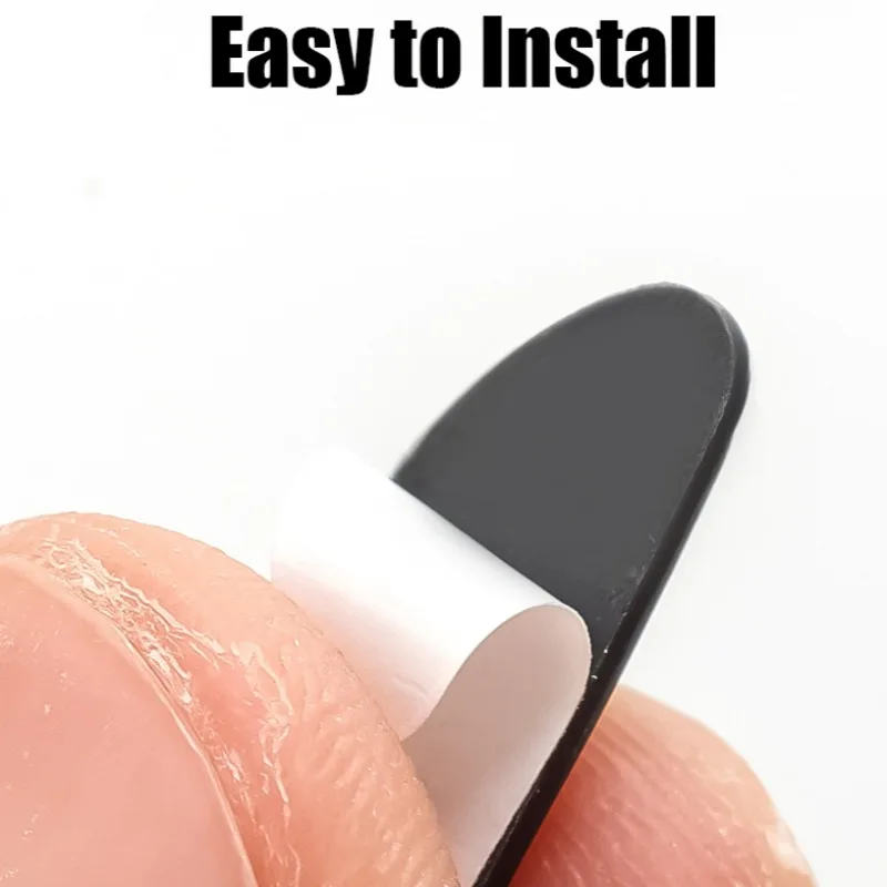 10/60pcs Glasses Nose Pads Adhesive Silicone Nose Pads Non-slip Transparent Nosepads for Glasses Eyeglasses Eyewear Accessories