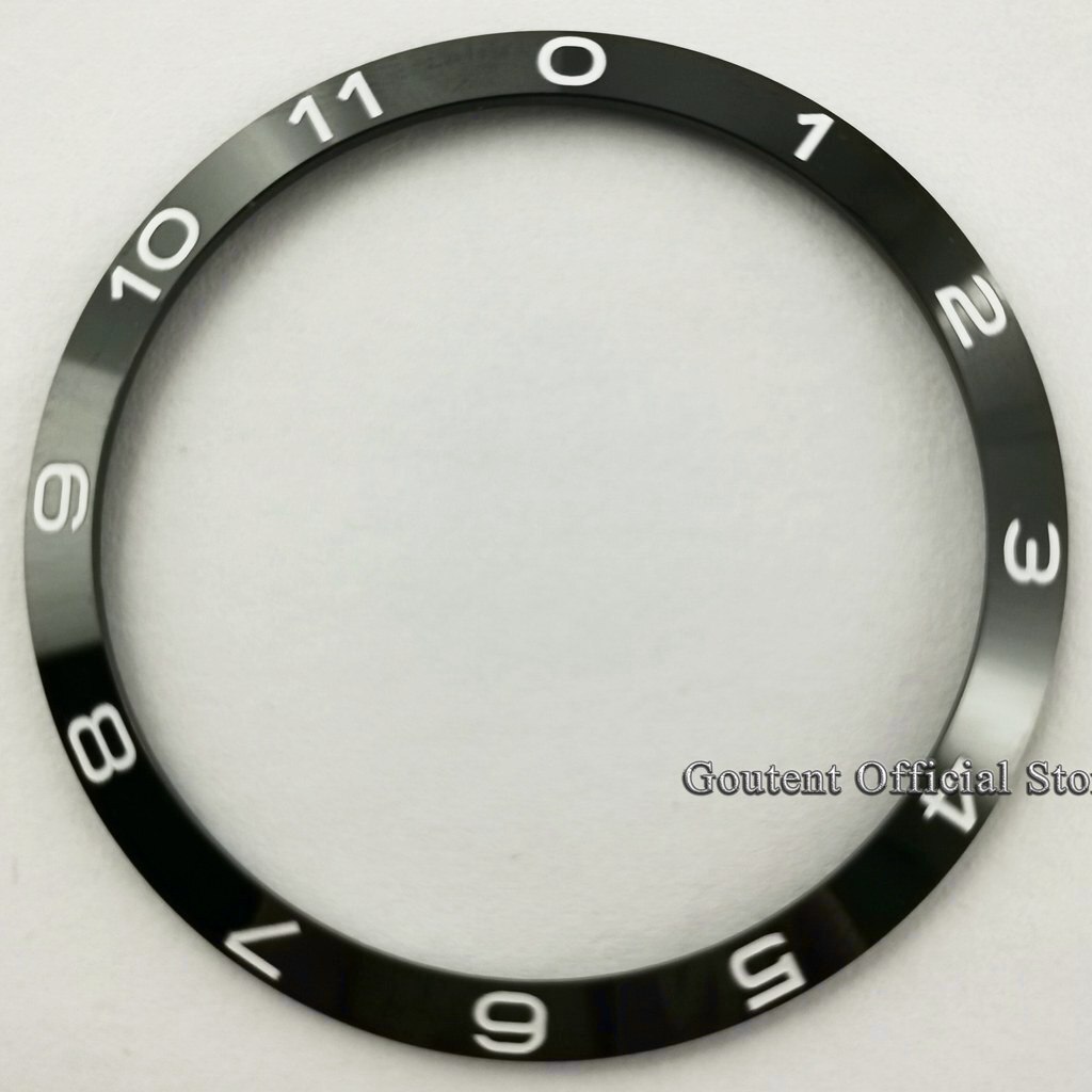 Goutent 39.2mm horlogebezel inzetstuk blauw/zwart/groen keramische bezel ring herenhorloges vervangende accessoires