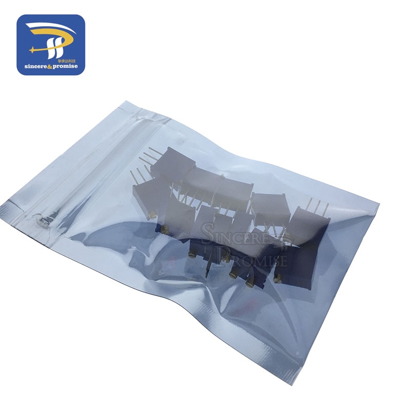 Resistência variável 100r da elevada precisão 3296 w do jogo do potenciômetro 13valuesx1pcs-1 m 200r 500r 1k 2k 5 k 10 k 20 k 50 k 100 k 200k 500k